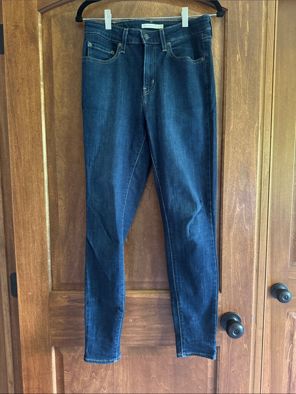 Levi's Women's Dark Blue Skinny Jeans